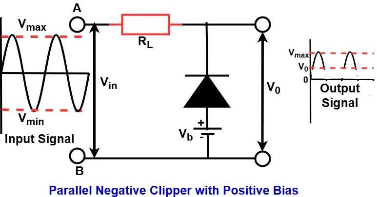 circuit diagram positive negative