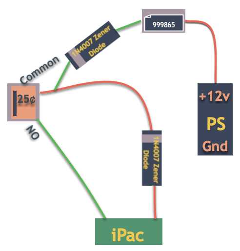 coin sensor circuit diagram