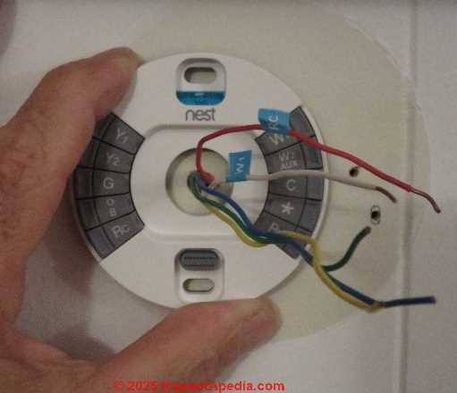 color code wire nest thermostat wiring diagram