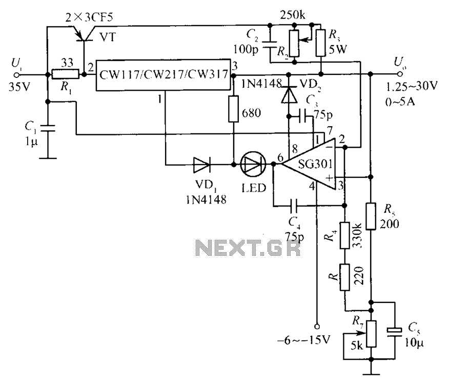 constant voltage circuit diagram