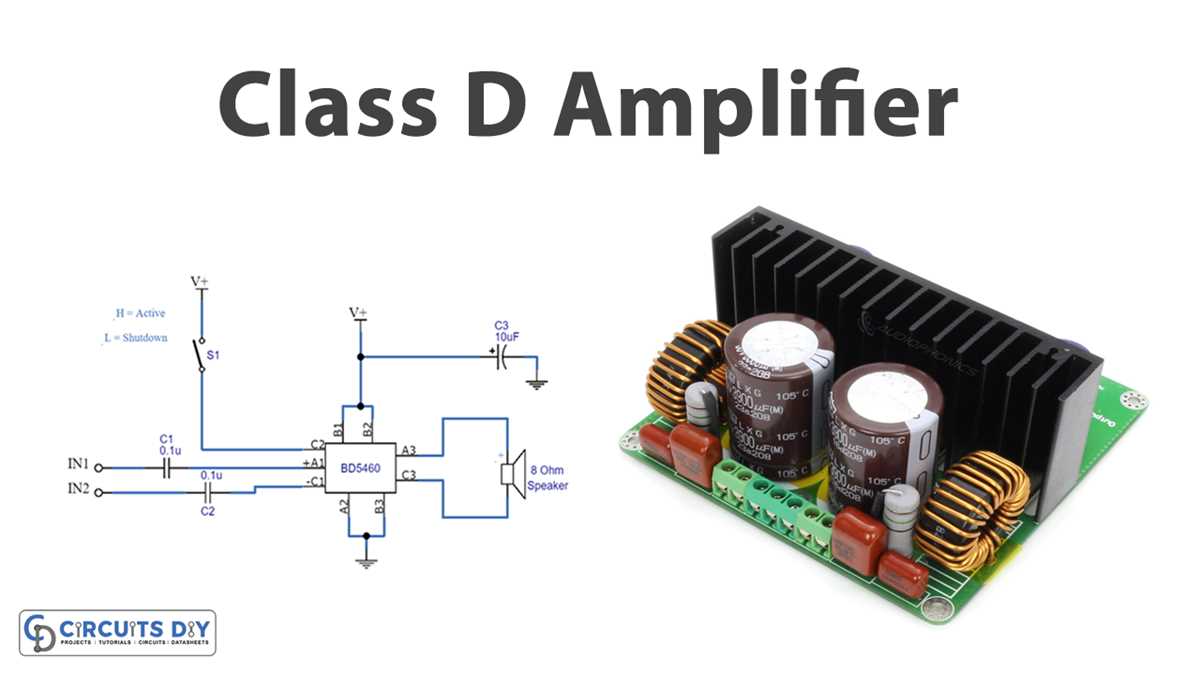 d class amplifier circuit diagram
