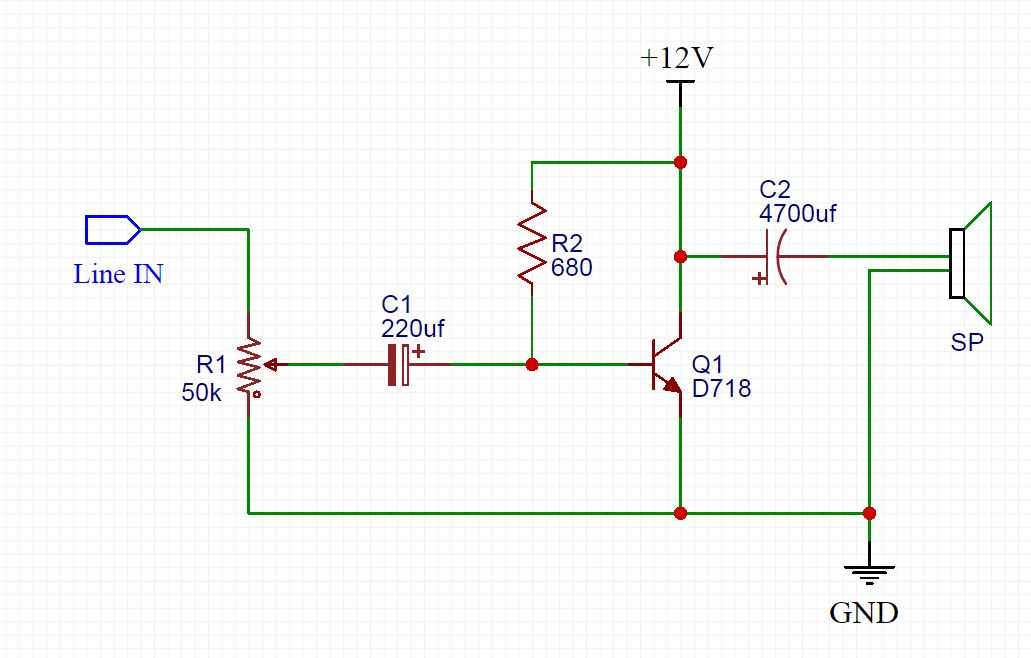 d718 b688 amplifier circuit diagram
