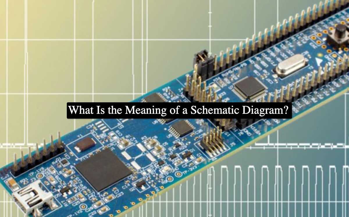 define schematic diagrams