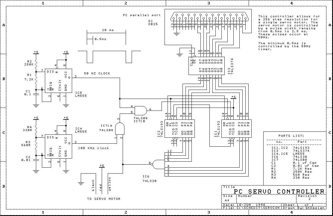 desktop schematic diagram