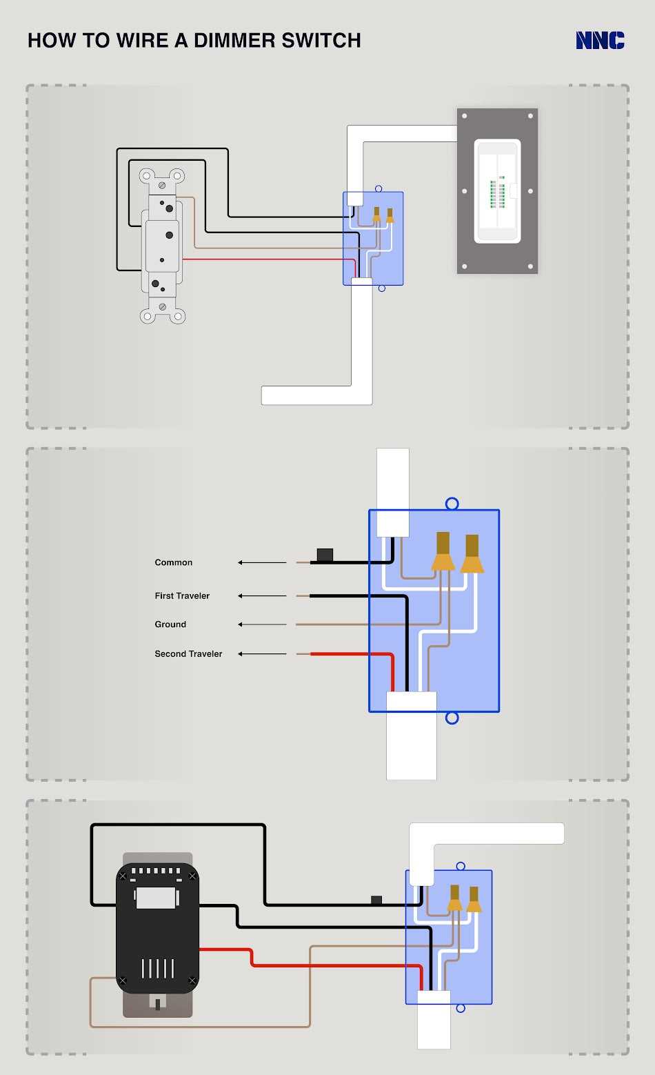 diagram dimmer switch wiring
