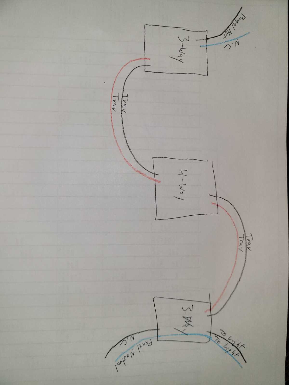 eaton 4 way switch wiring diagram