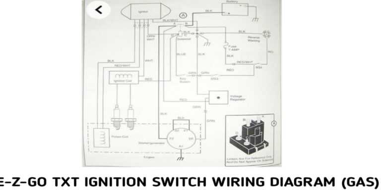 electric ezgo ignition switch wiring diagram