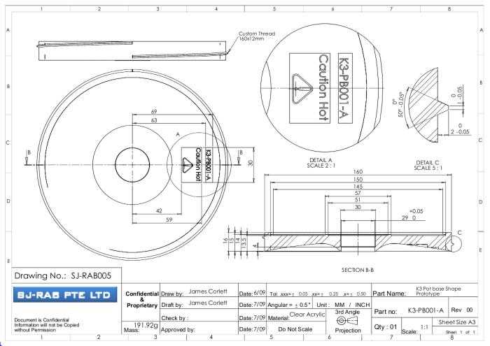 electric kettle schematic diagram