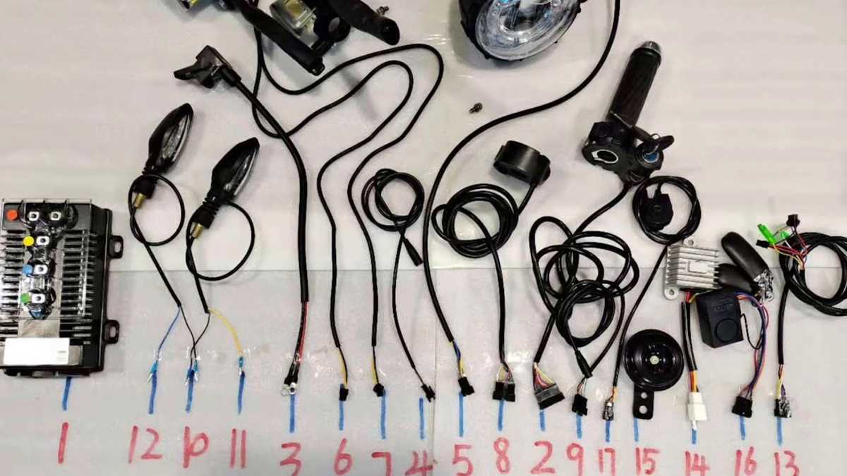 electric scooter wiring diagram owners manual