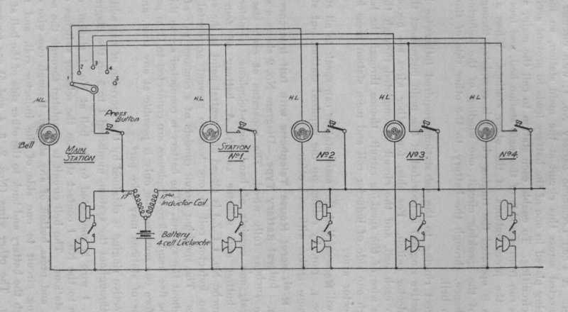 electrical schematic diagram station to residential