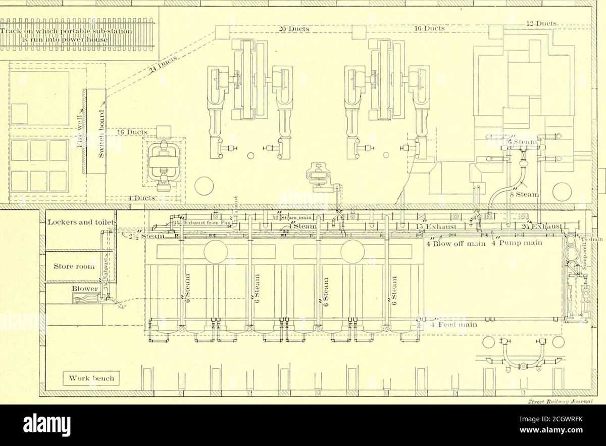 electrical schematic diagram station to residential