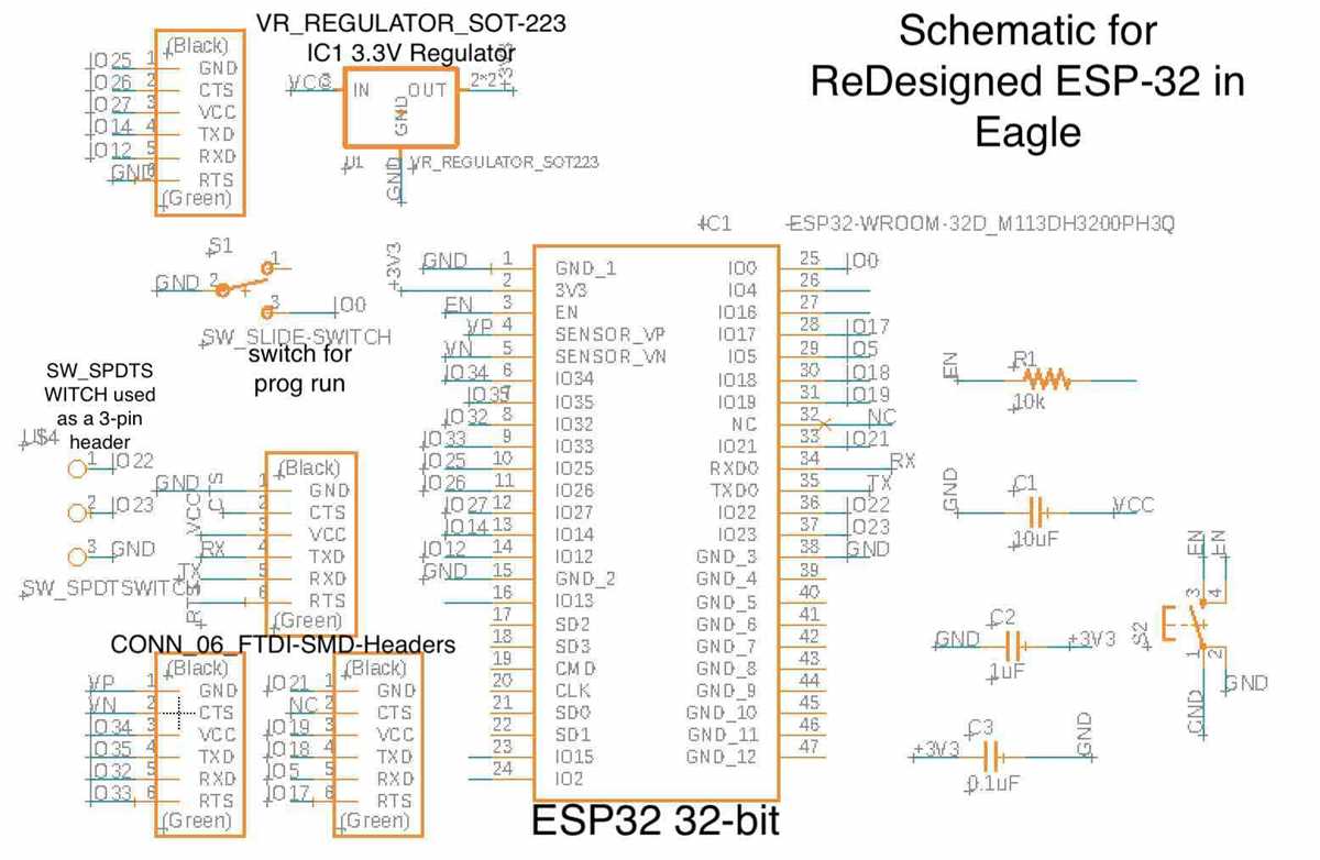 esp32 wroom schematic diagram