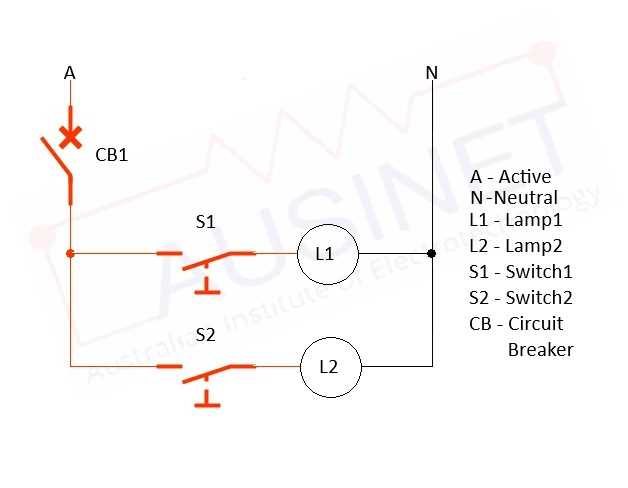 example of a line diagram schematic