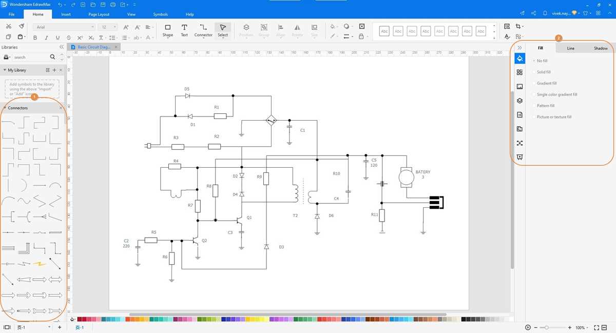 example of schematic diagram in chemistry