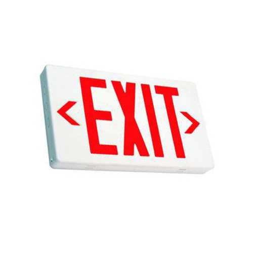 exit sign wiring diagram with battery
