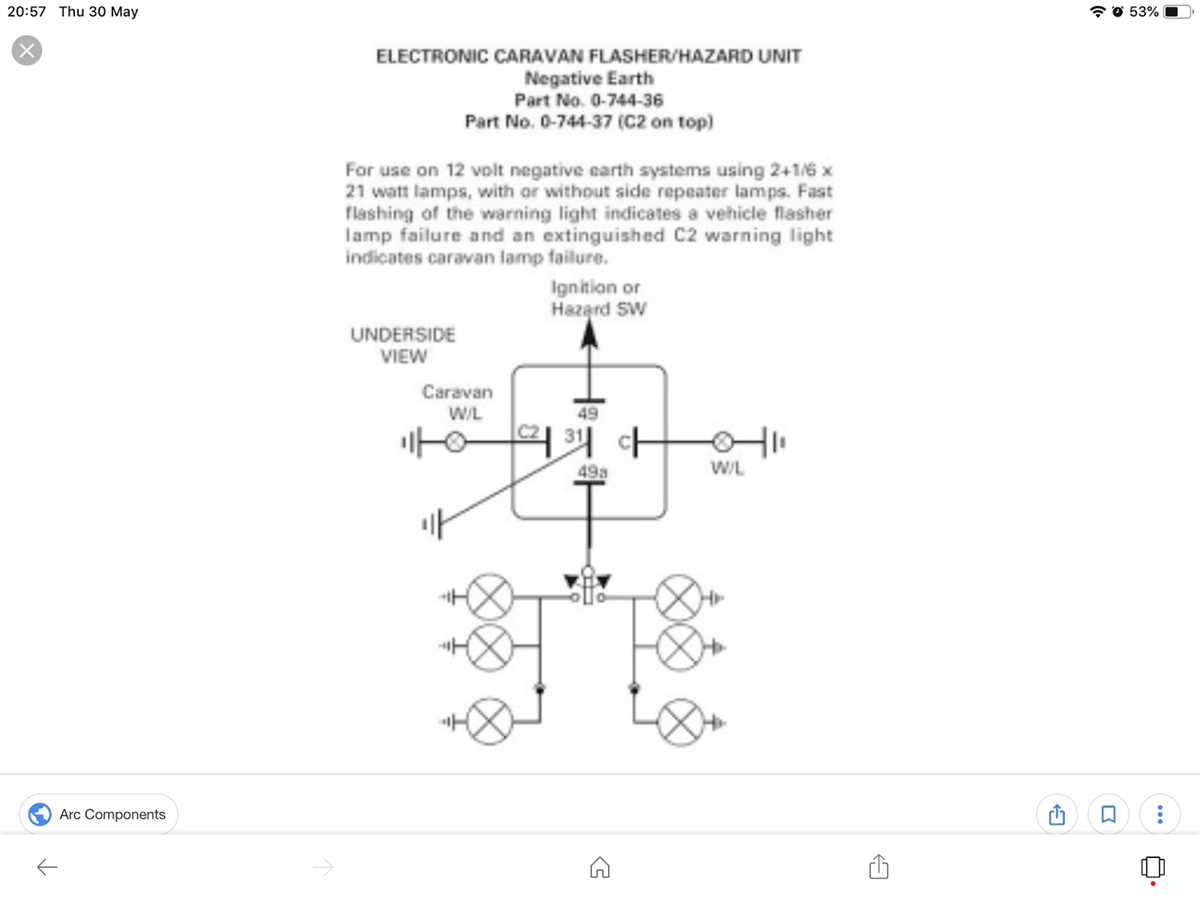 flasher relay wiring diagram