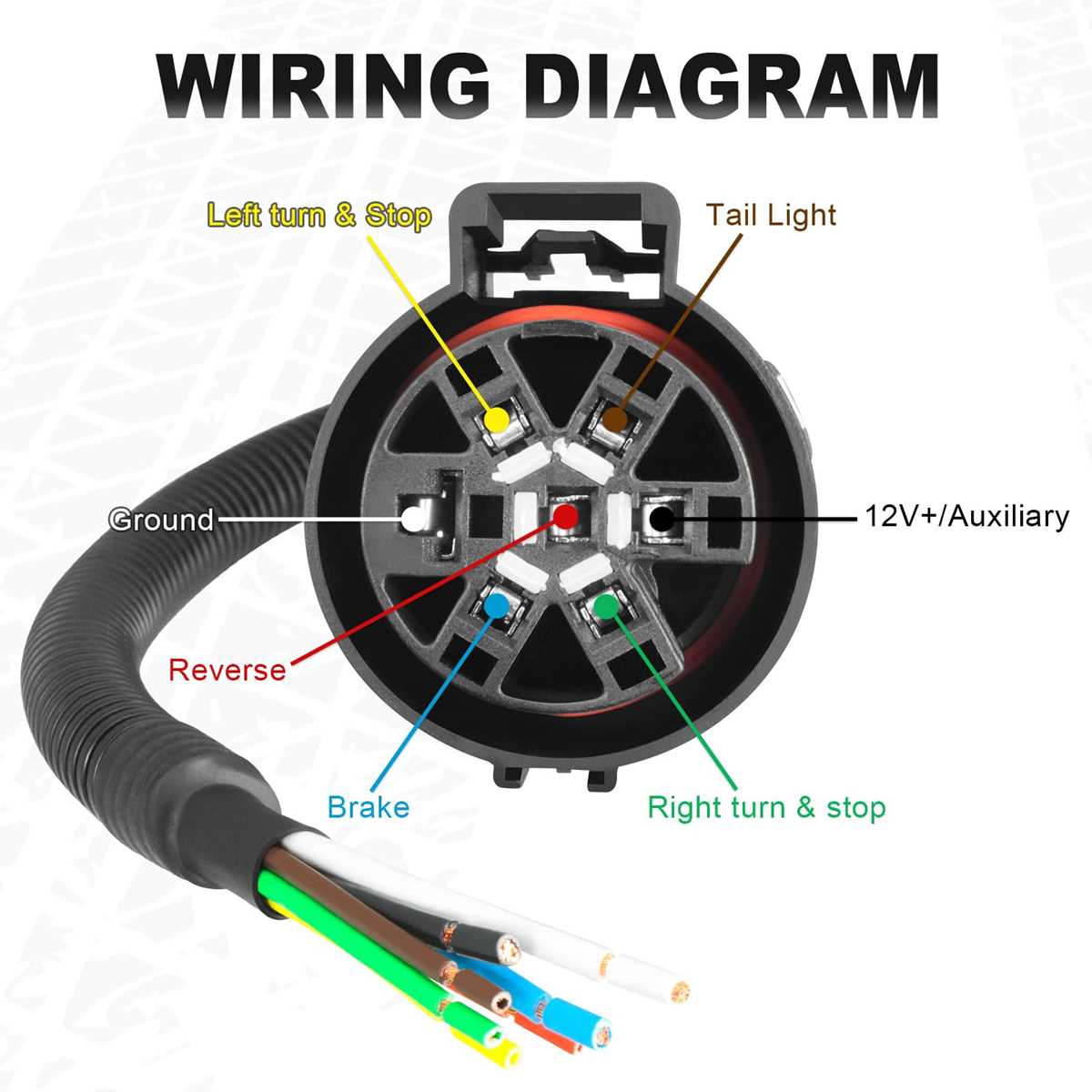 ford factory trailer harness wiring diagram