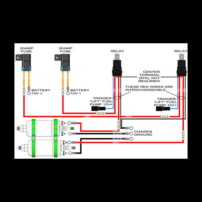 fuel pump wiring harness diagram