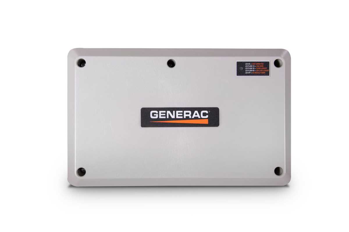 generac load shed module wiring diagram
