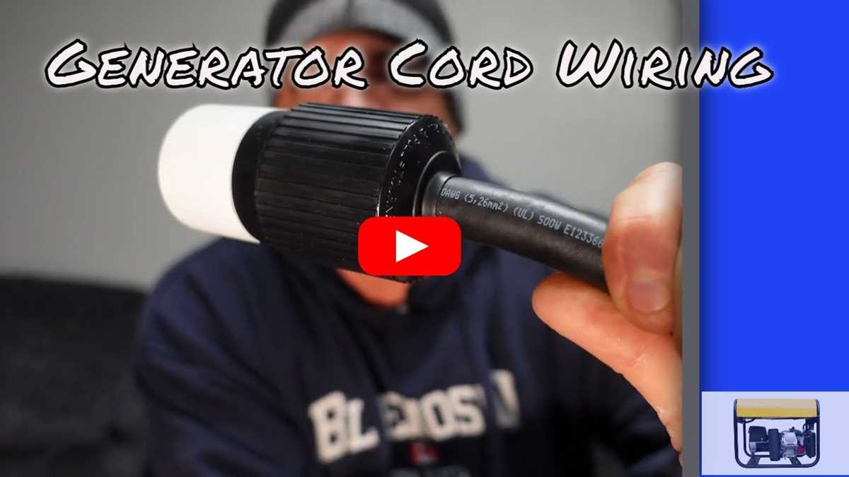 generator to dryer plug wiring diagram