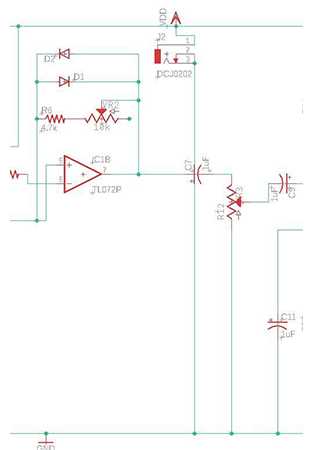 guitar amplifier circuit diagram with pcb layout