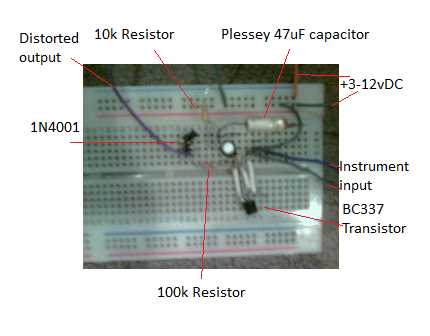 guitar effects pedals circuit diagrams