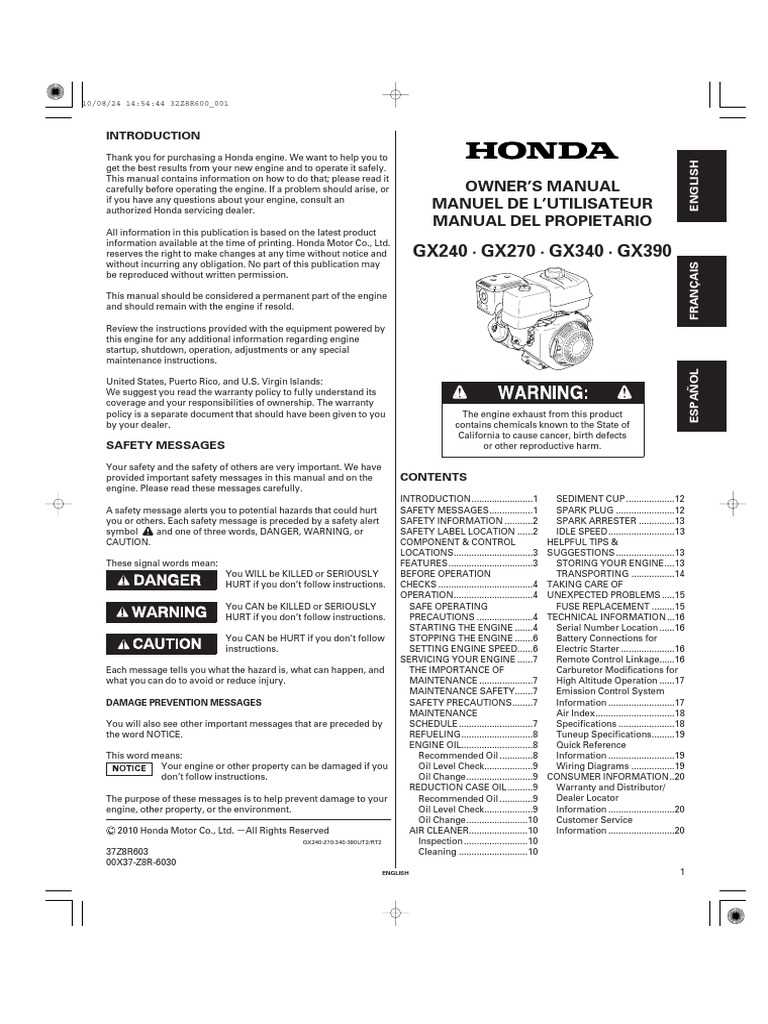 gx390 honda gx390 wiring diagram