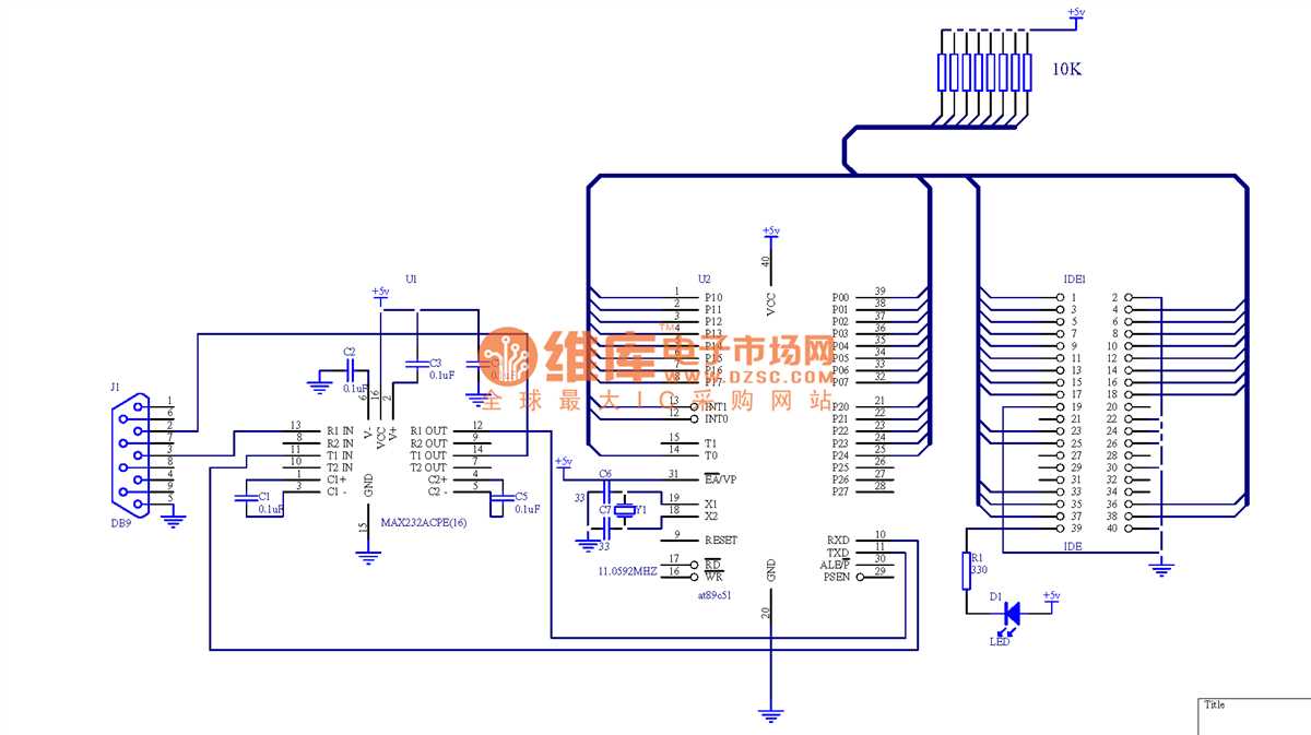hard disk power supply circuit diagram
