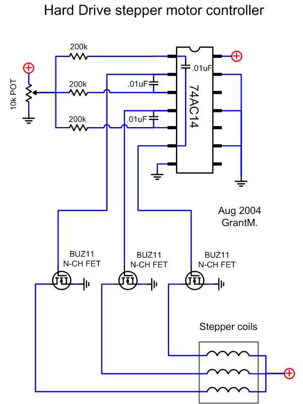 hdd motor driver circuit diagram