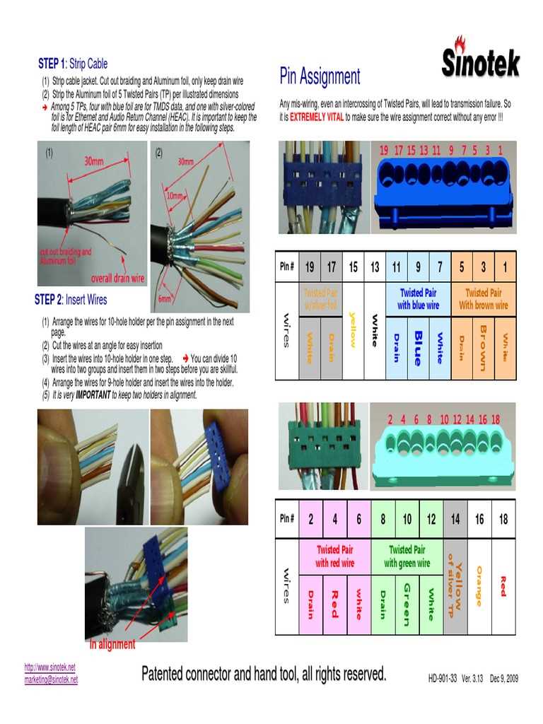 hdmi cable schematic diagram