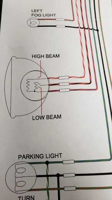 headlight wiring schematic diagrams