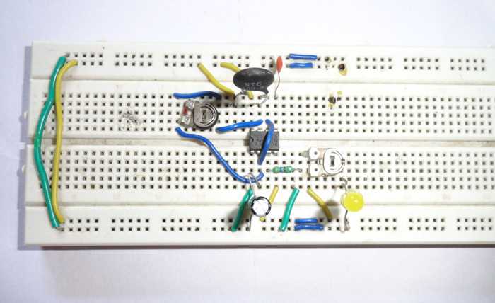 heat sensor circuit diagram