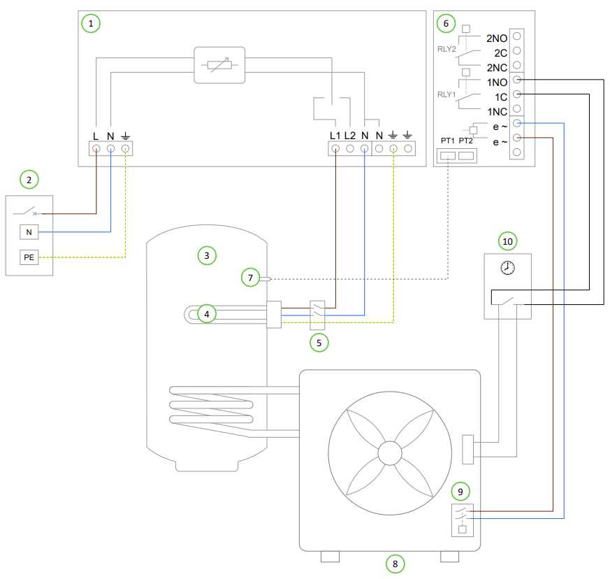 heating schematic diagrams