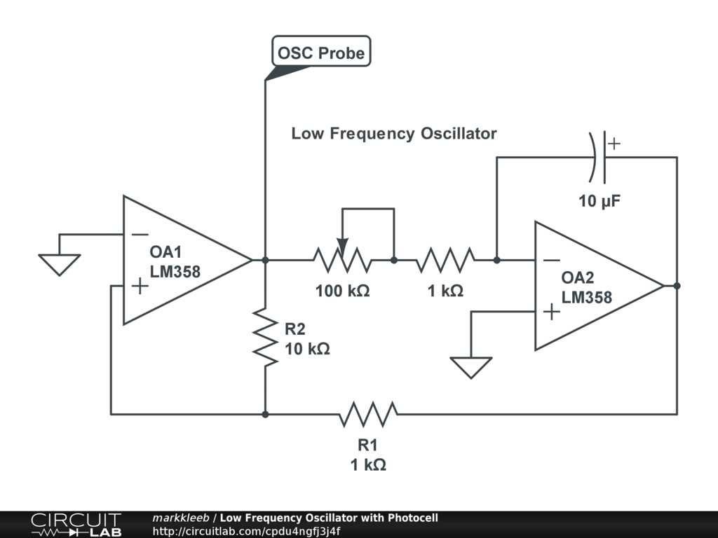 high frequency oscillator circuit diagram