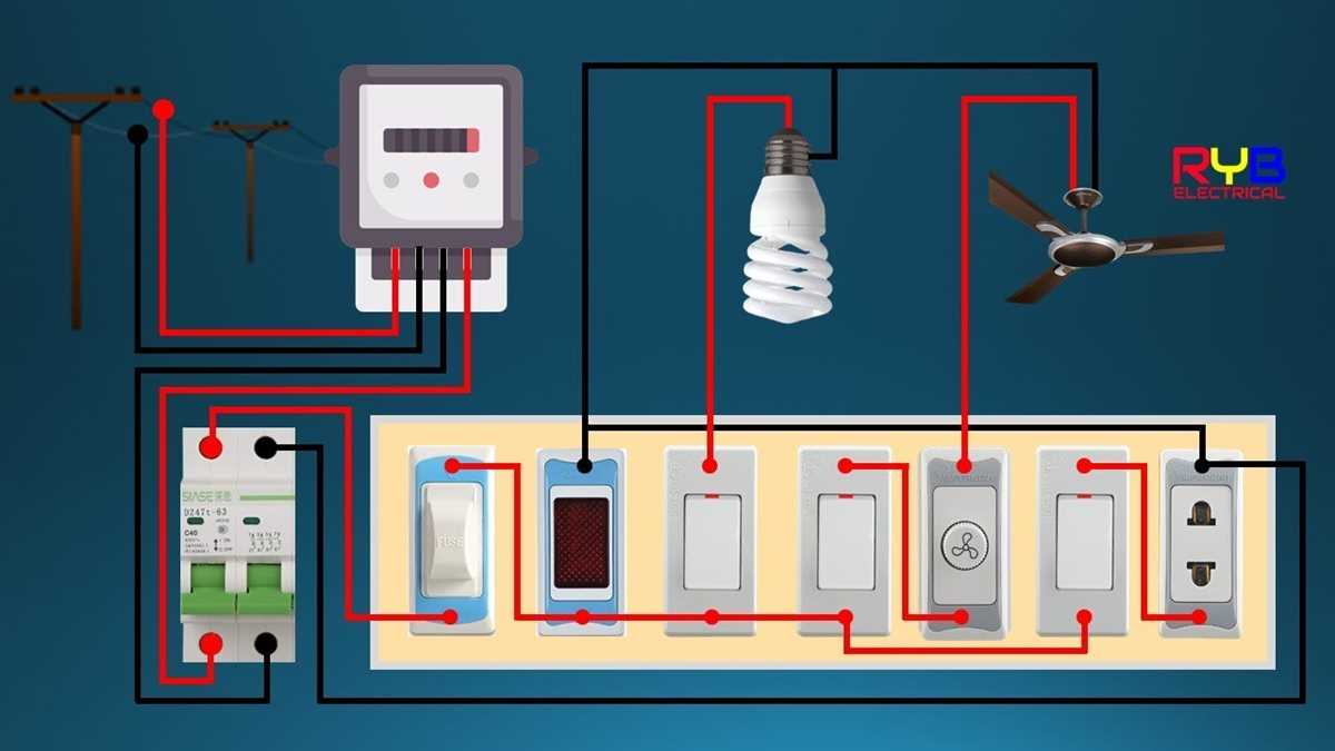 home wiring circuit diagram