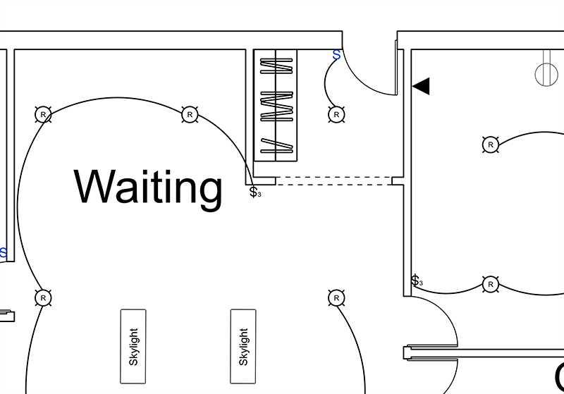 house light circuit diagram