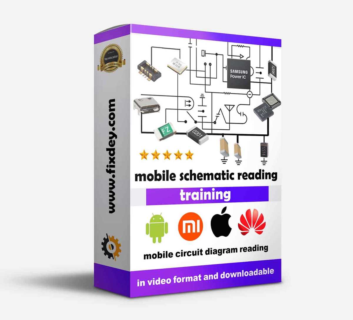 how to download mobile schematic diagram