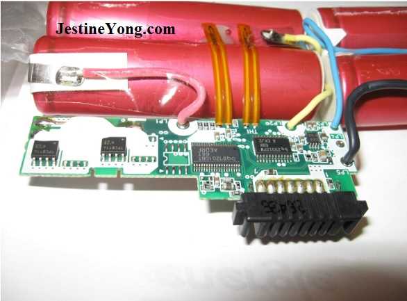 hp laptop battery circuit diagram