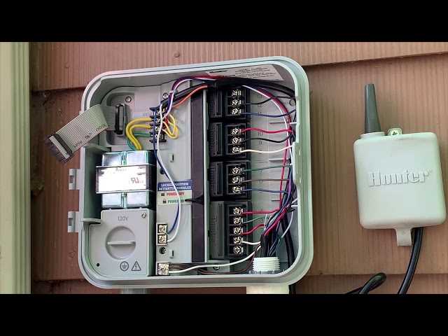 hunter rain sensor wiring diagram