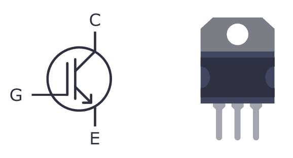 igbt schematic diagram