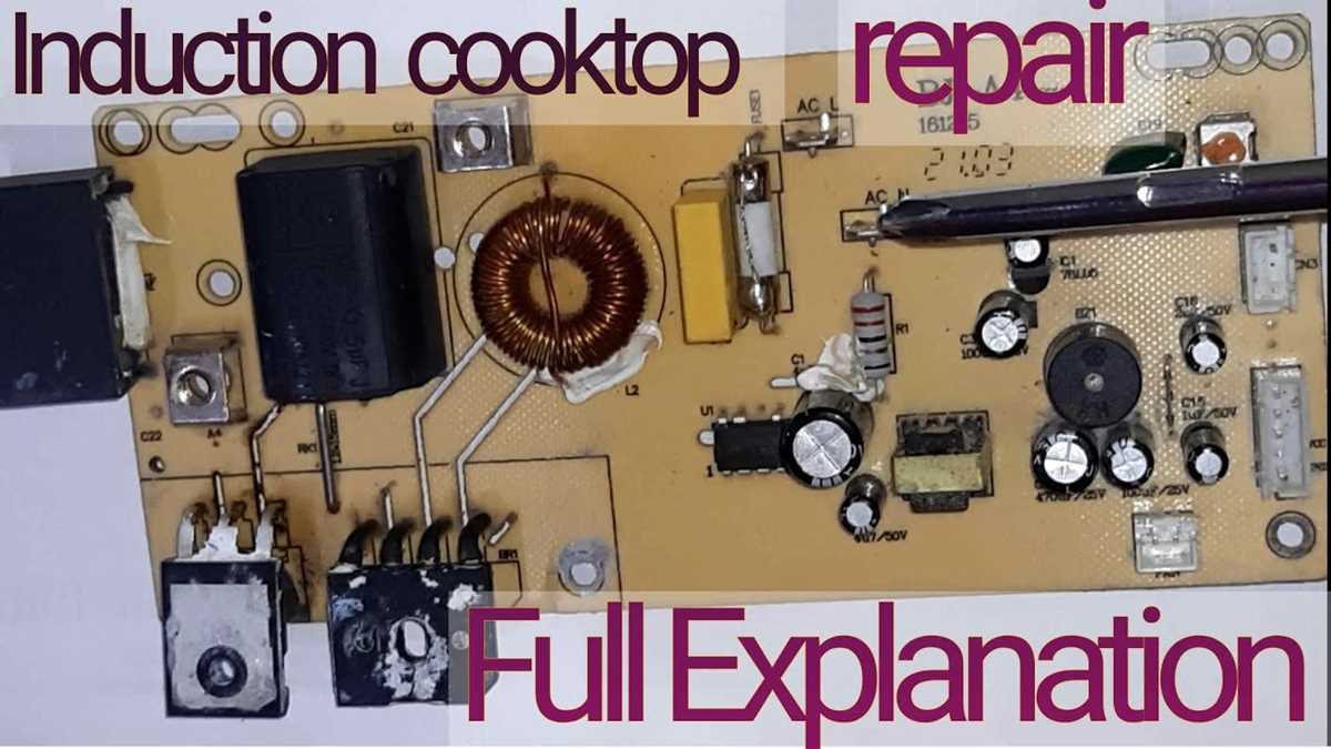 induction cooker circuit diagram free download