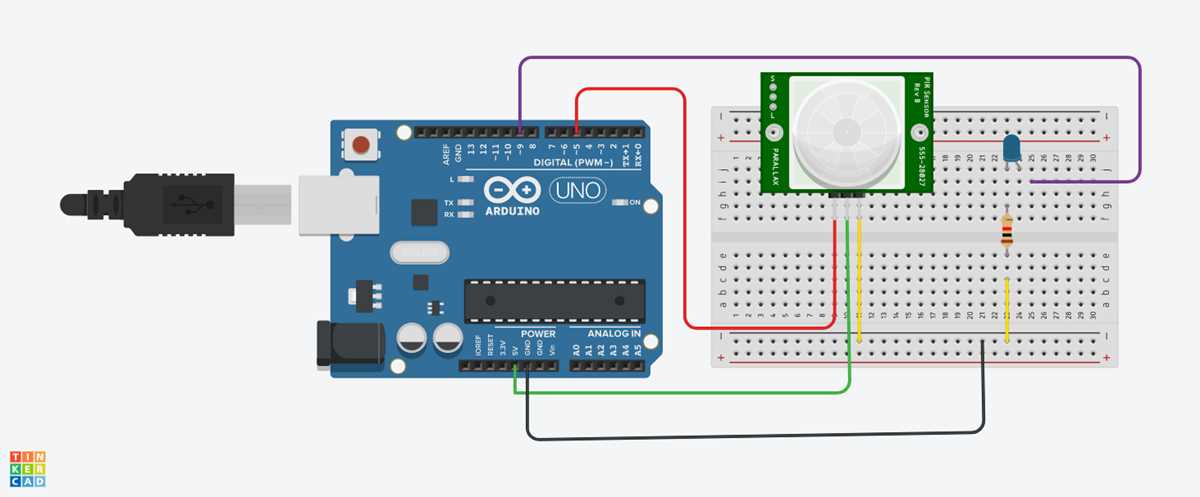 infrared motion sensor circuit diagram