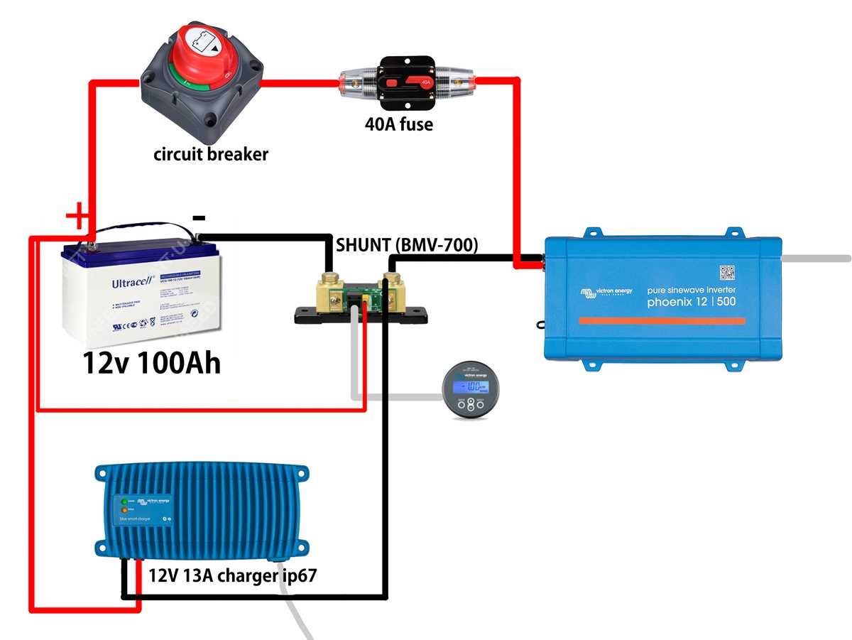 inverter battery charger circuit diagram