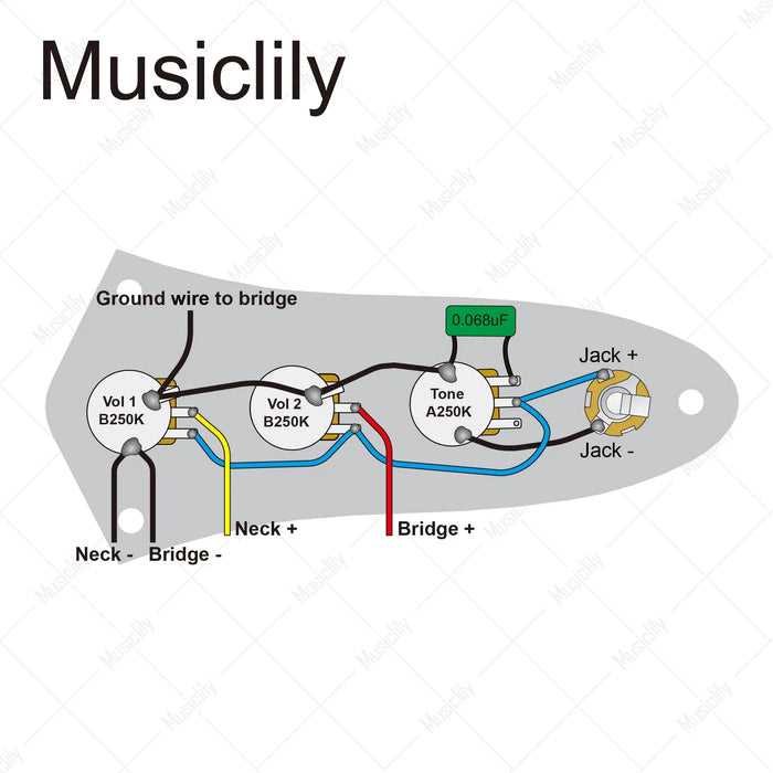 jazz bass circuit diagram