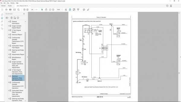 john deere 100 series wiring diagram