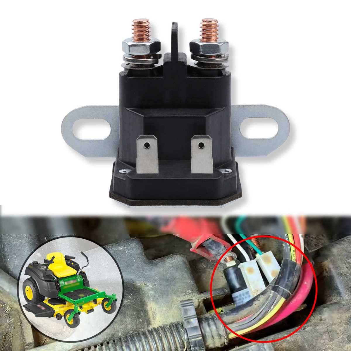 john deere starter solenoid wiring diagram