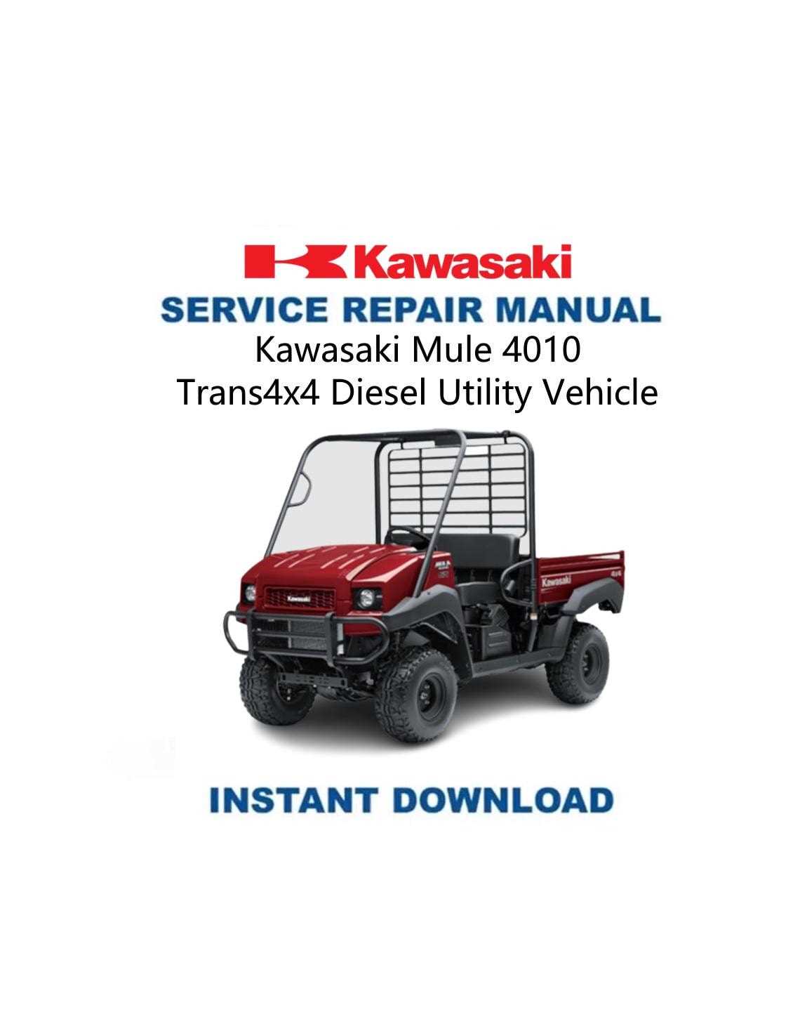 kawasaki mule 4010 wiring diagram