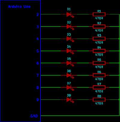knight rider circuit diagram
