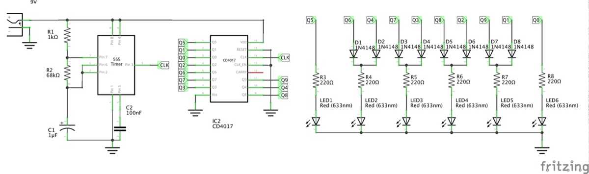 knight rider circuit diagram