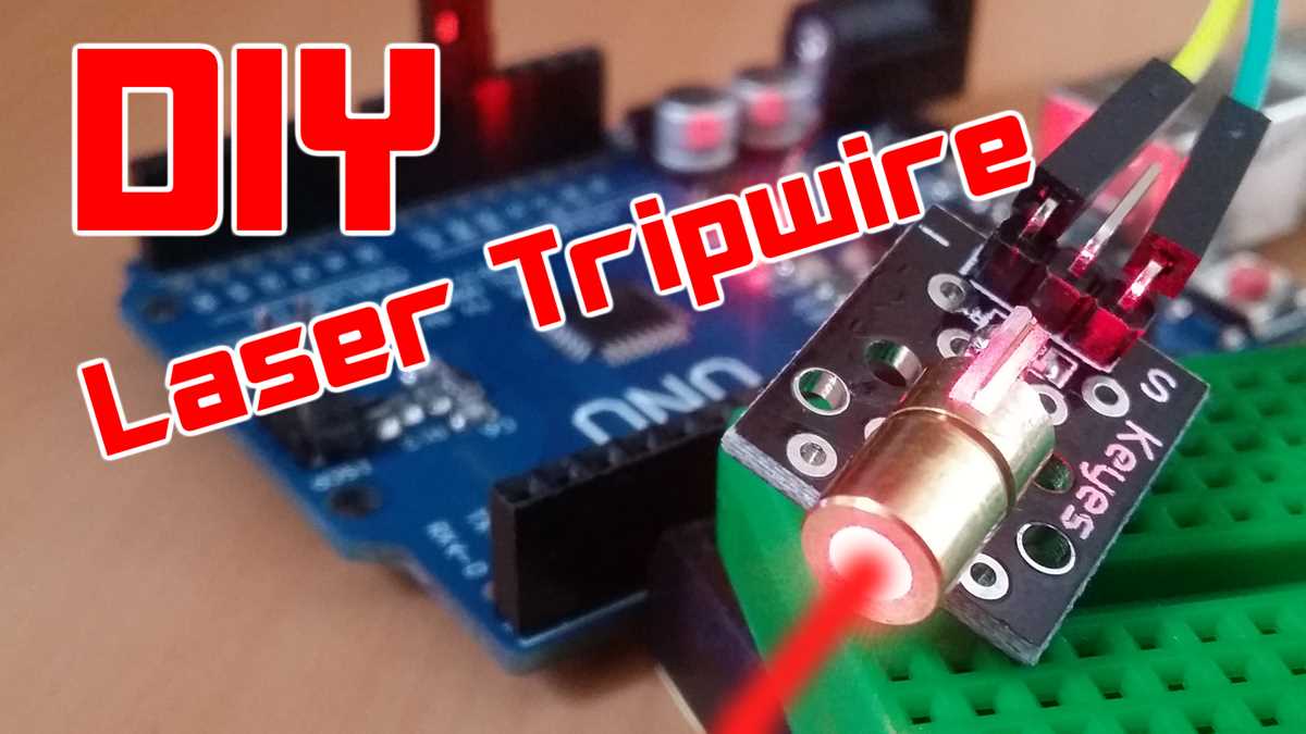 laser tripwire alarm circuit diagram